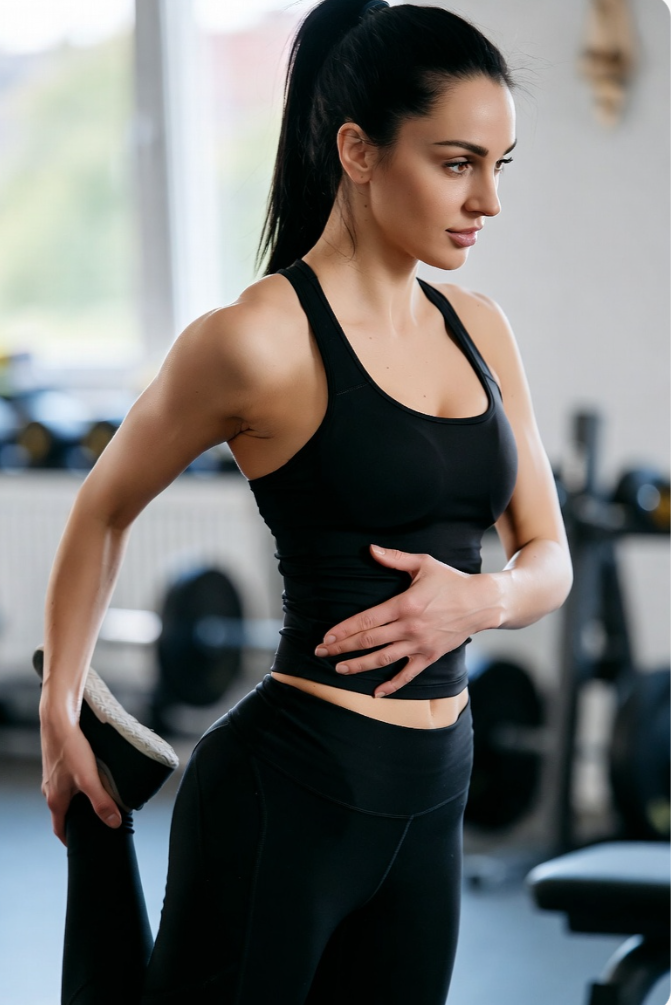 Stretching nach dem Workout